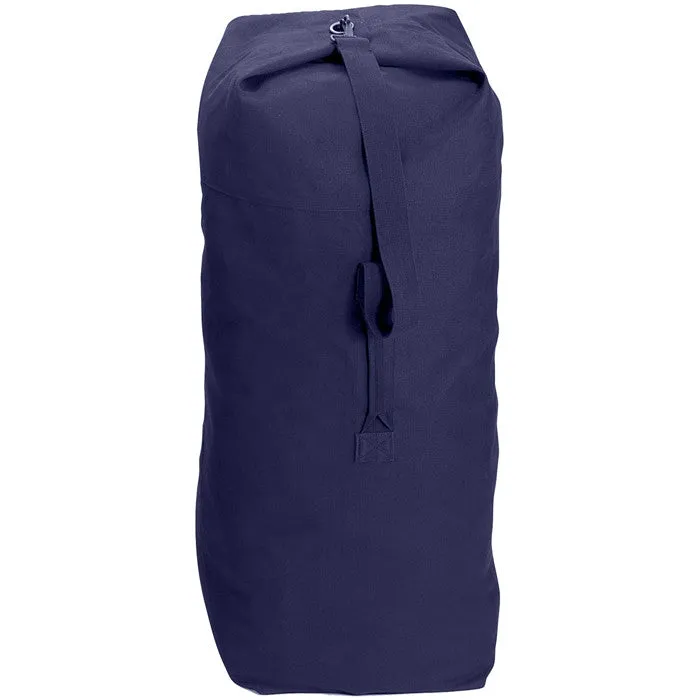 Navy Blue - Military Large Top Load Duffle Bag 25 in. x 42 in. - Cotton Canvas