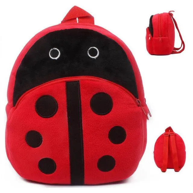 New cute kids school bag cartoon mini plush backpack toy for kindergarten boy girl baby Children's gift student lovely schoolbag