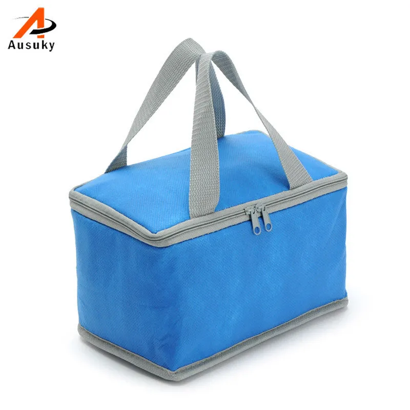 New Portable Thermal Lunch Bags for Women Men Multifunction Candy Color Storage Tote Bags Food Picnic insulation Bag Cooler 45