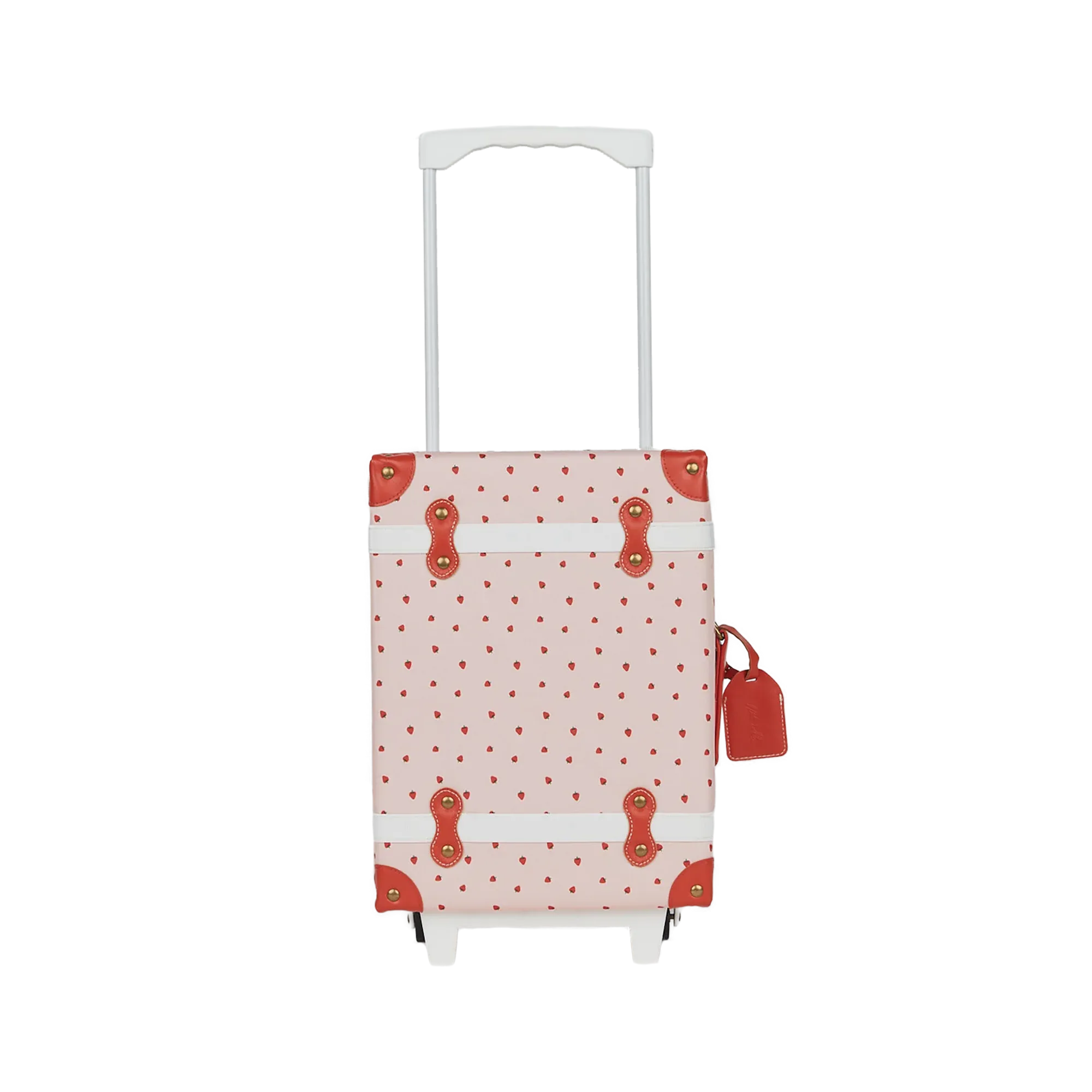 Olliella See-ya Suitcase - Strawberry