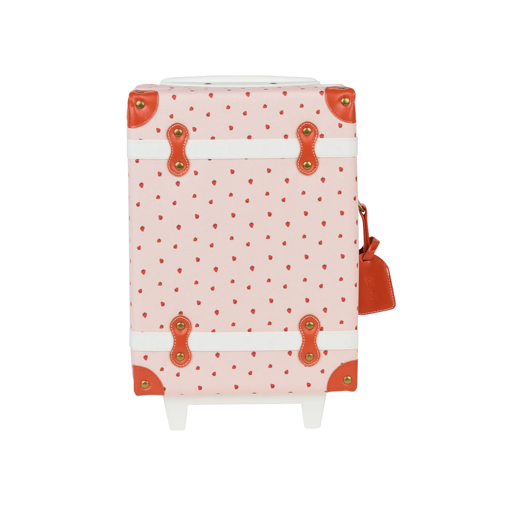 Olliella See-ya Suitcase - Strawberry