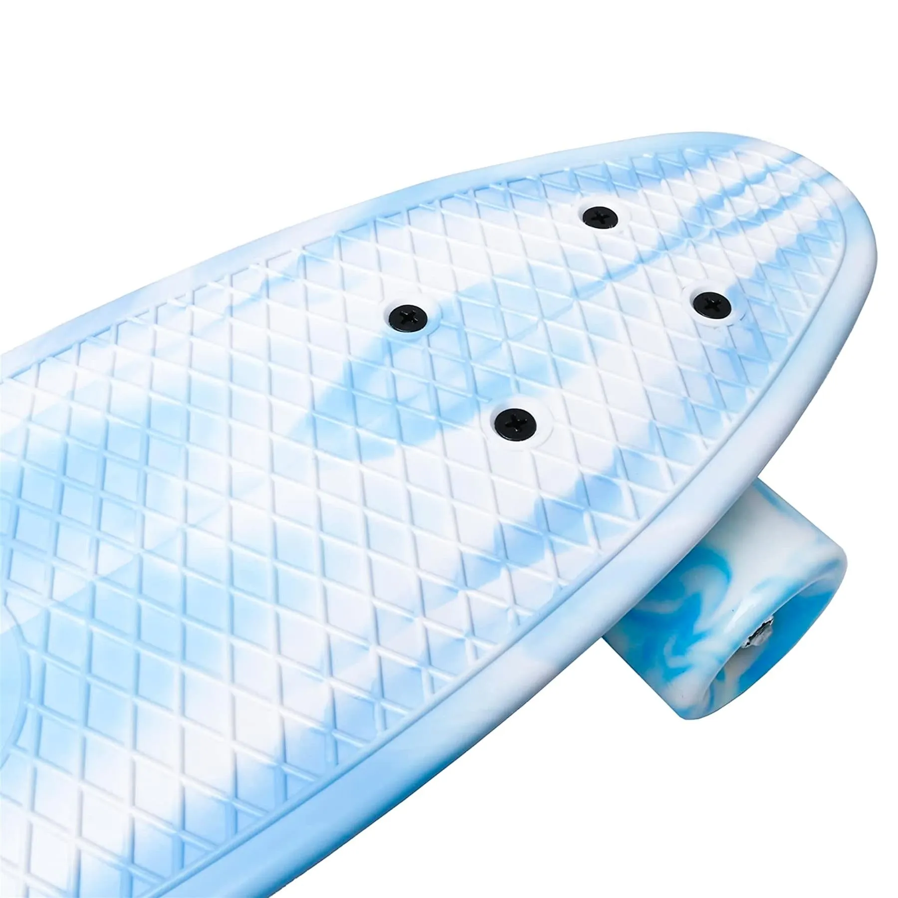 Retro Skateboard Blue