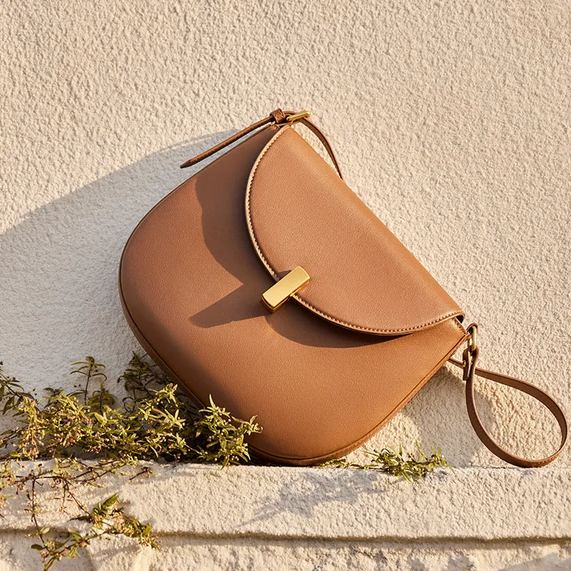 Saddle Leather Crossbody Bag