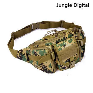 SINAIRSOFT Tactical Molle Bag Waterproof Waist Fanny Pack Hiking Fishing Sports Hunting Waist Bags Camping Sport Bag Belt