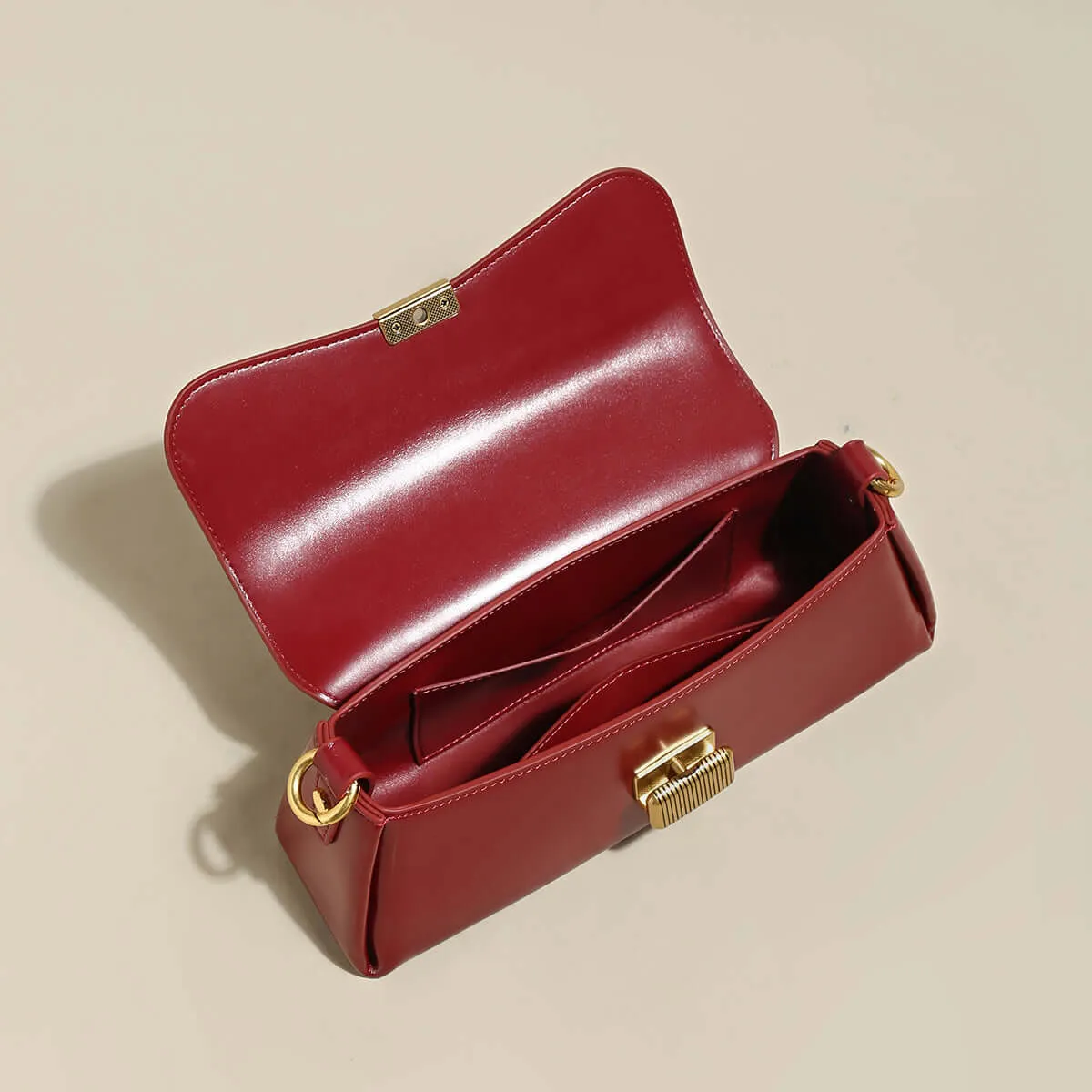 Snappy Flap Clutch Bag