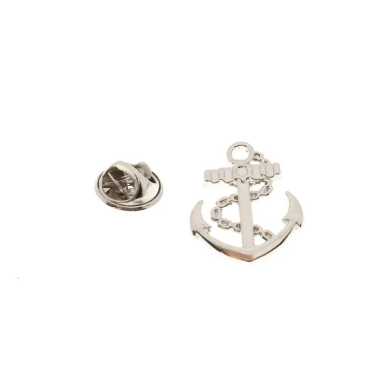 Stylish Anchor Lapel Pin Perfect Gift for Men