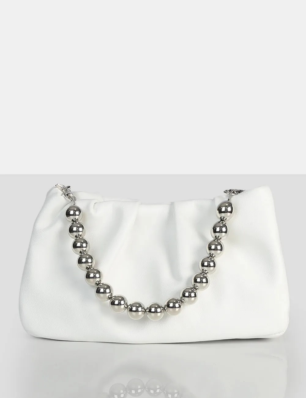 The Dee White Mini Bag