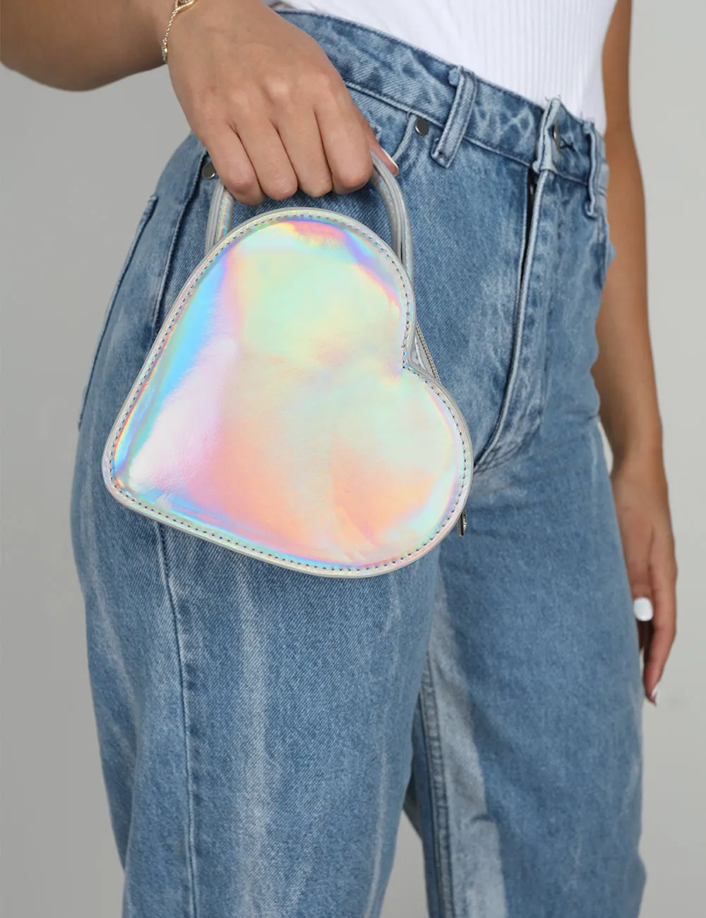 The Roux Iridescent Croc Heart Grab Bag