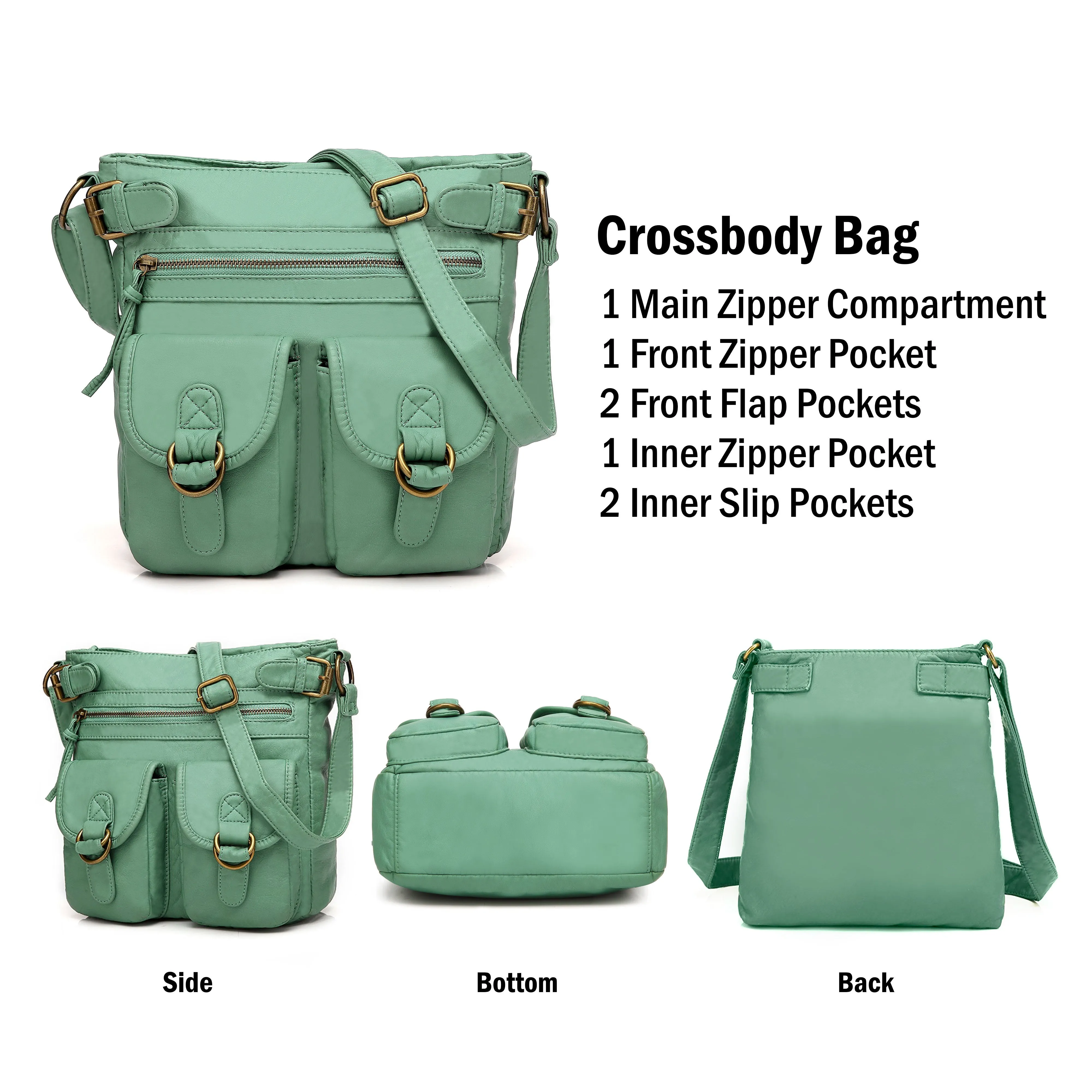 Ultra Soft Medium Crossbody, Shoulder Bag H1998