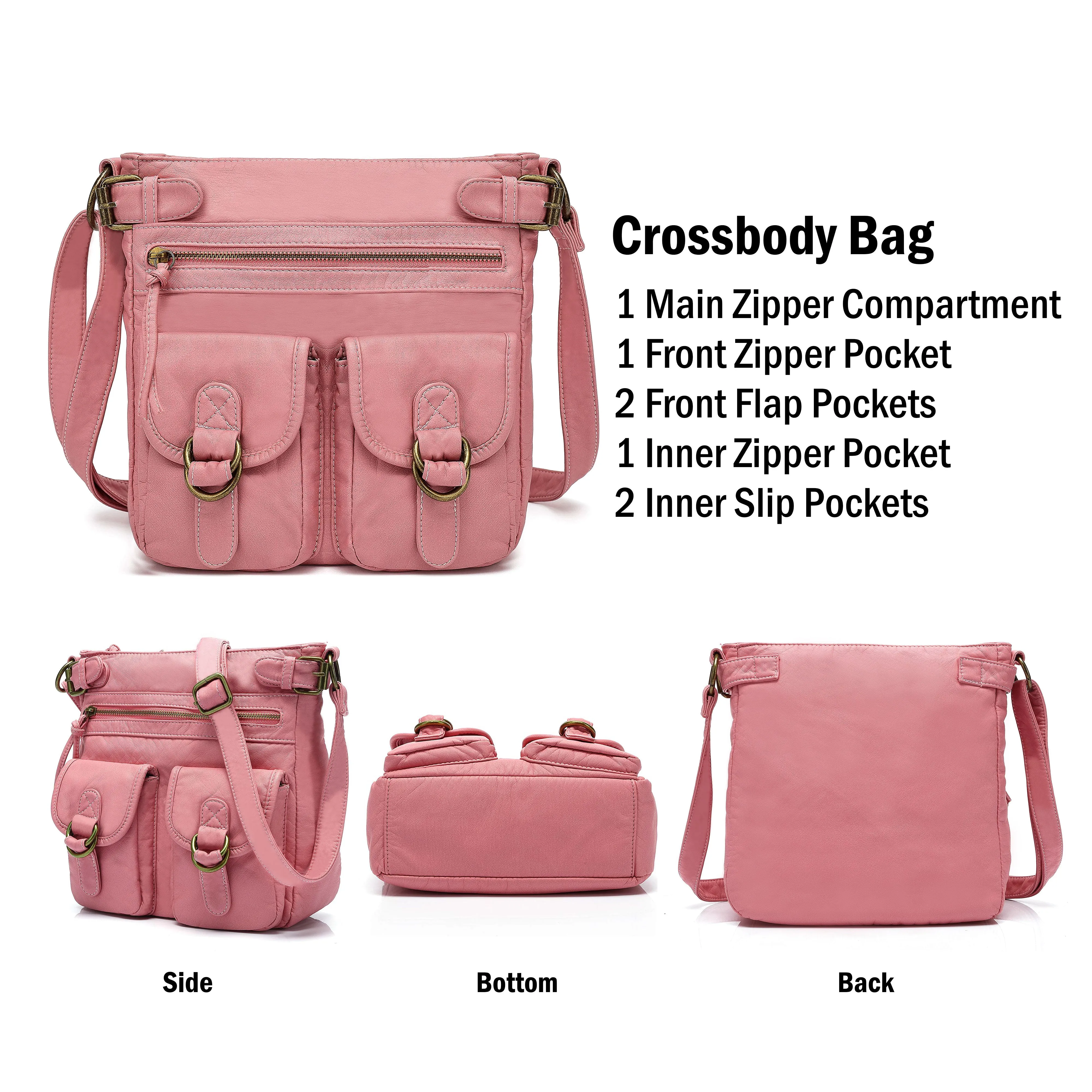 Ultra Soft Medium Crossbody, Shoulder Bag H1998