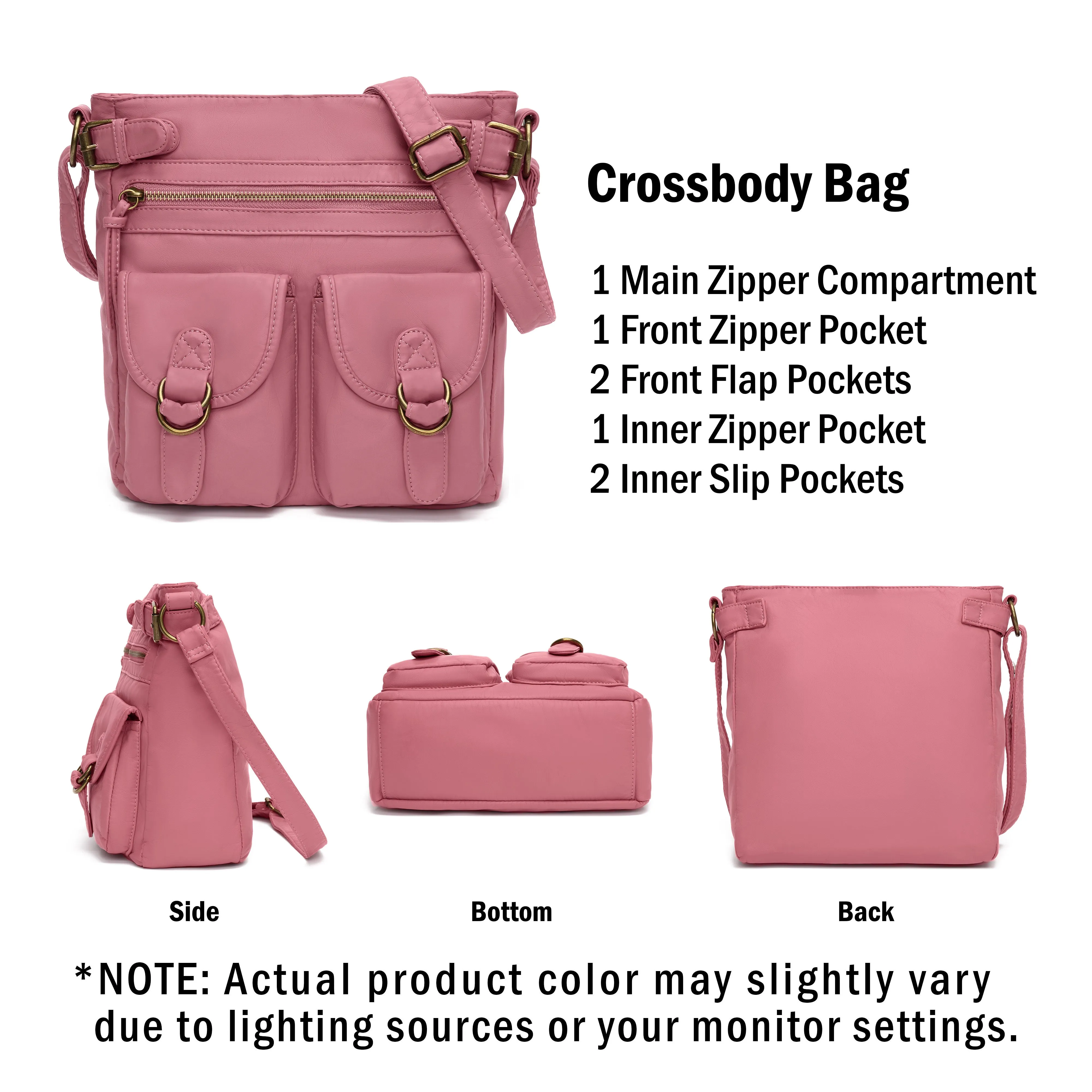 Ultra Soft Medium Crossbody, Shoulder Bag H1998