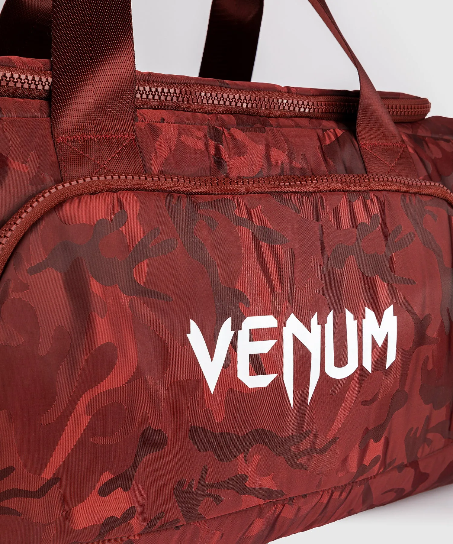 Venum Trainer Lite Sports Bag - Camo/Burgundy