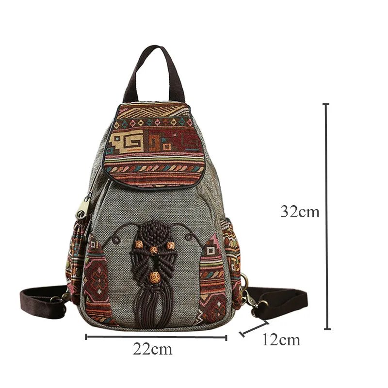 Vintage Canvas Backpacks for Women