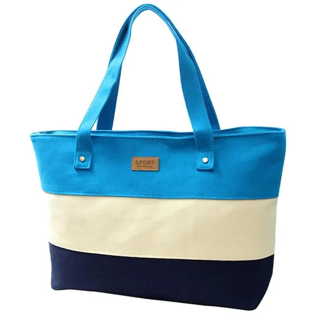 Women's fashion Leisure canvas handbag