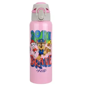 Youp Stainless Steel Paw Patrol Kids Insulated Water Bottle TIKTOK - 600 ml (Pink)